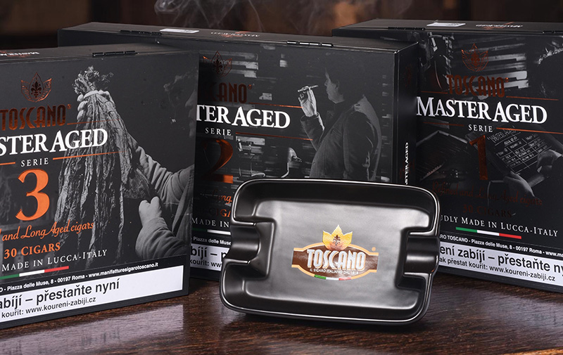 Dárek k doutníkům Toscano Master Aged